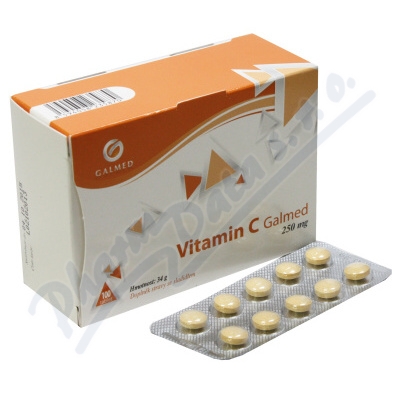 Vitamin C 250mg Galmed tbl.100