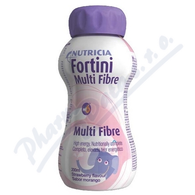 Fortini pro dti S vlkninou - Jahoda 200ml