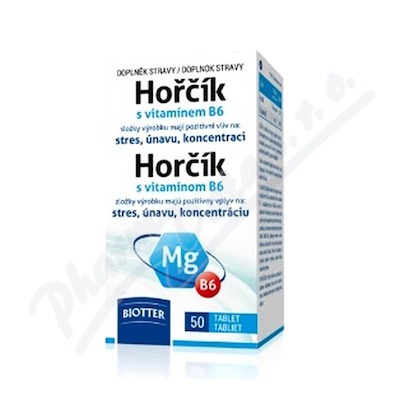 Hok 125 mg s vitamnem B6 tbl.50