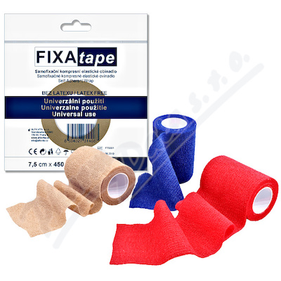 FIXAtape STRETCH 7.5cmx450cm samofixan obinadlo