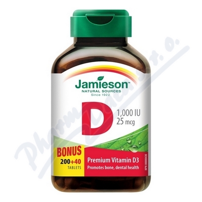 JAMIESON Vitamn D3 1000IU tbl.240