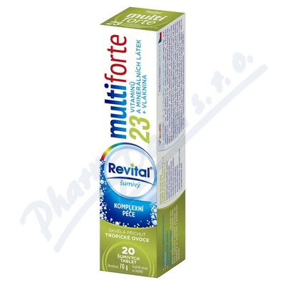 Revital Multi forte Tropick ovoce eff.tbl.20