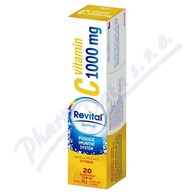 Revital C vitamin 1000mg Citron eff.tbl.20