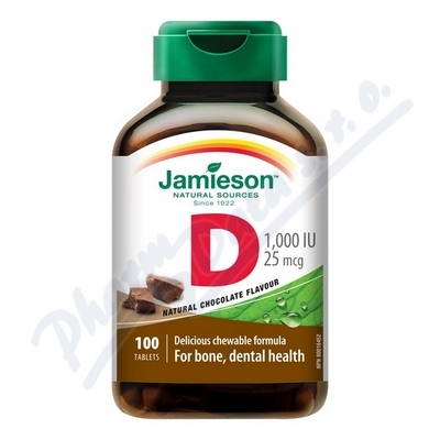 JAMIESON Vitamn D3 1000IU okolda cucac tbl.100