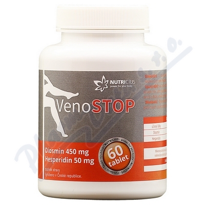 VenoSTOP - Diosmin 450mg-Hesperidin 50mg tbl.60