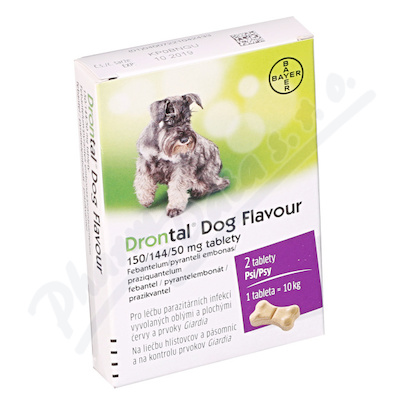Drontal Dog Flavour 150-144-50mg tbl.2