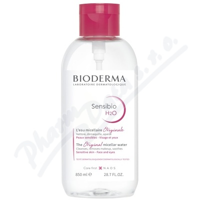 BIODERMA Sensibio H2O pumpa 500ml