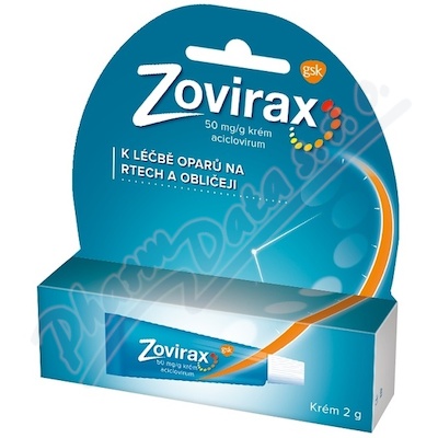 Zovirax crm. 1x2g x50mg-g