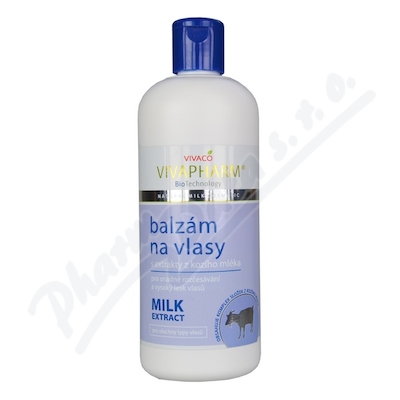 Balzm na vlasy s extrakty z kozho mlka 400ml