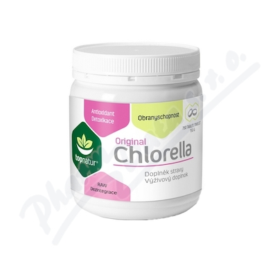 Chlorella TOPNATUR 200mg tbl.750