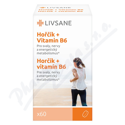 LIVSANE Magnzium + Vitamn B6 tablety 60ks