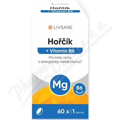 LIVSANE Hok + Vitamin B6 tbl.60