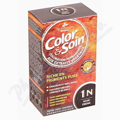 Barva Color&Soin 1N - ebenov ern 135ml