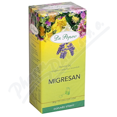 Dr.Popov aj Migresan 20x1.5g