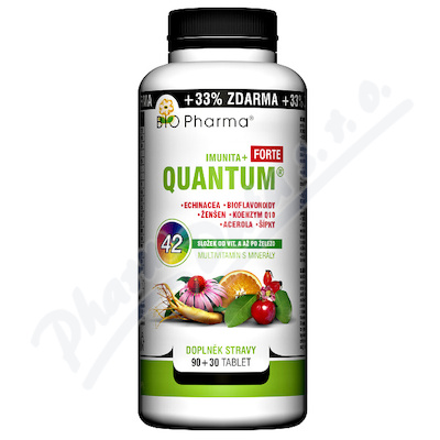 QUANTUM Imunita+ Forte 42 sloek tbl.90+30 BIO-Ph.