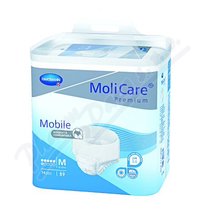 Inkont. kalh. MOLICARE MOBILE 6kapek Medium 14ks