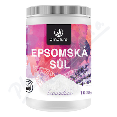 Allnature Epsomsk sl Levandule 1000 g