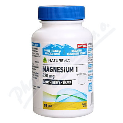 Swiss NatureVia Magnesium 1 420mg tbl.90