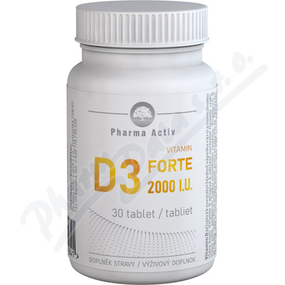 Vitamn D3 FORTE 2000 I.U. tbl.30