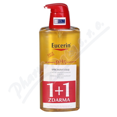 EUCERIN pH5 relipidan sprchov olej 400ml 1+1