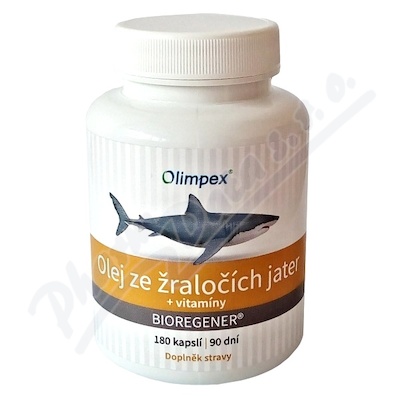 OLIMPEX Olej ze raloch jater+vit.cps.180