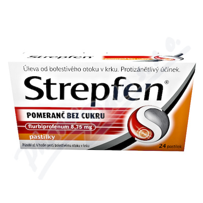 Strepfen Pomeran bez cukru 8.75mg pastilky 24ks