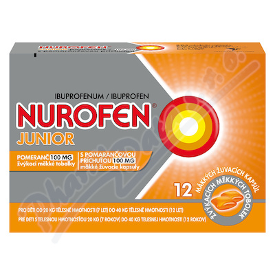 Nurofen Junior Pomeran 100mg cps.mdm.12