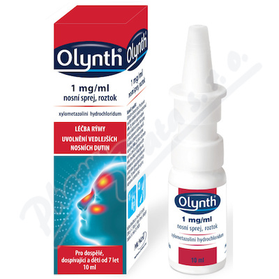 Olynth 0.1% nosn sprej sol.1x10ml