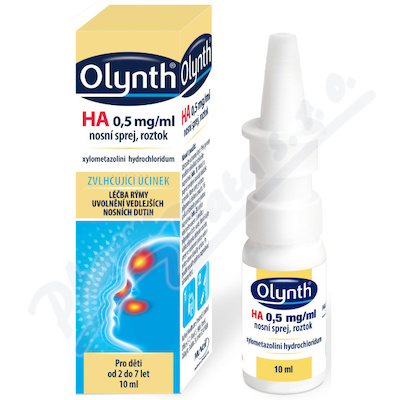 Olynth HA 0.05% nosn sprej sol. 1x5mg-10ml