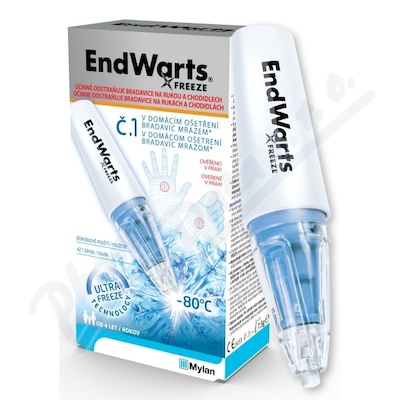 EndWarts FREEZE 7.5g pro domc oeten bradavic