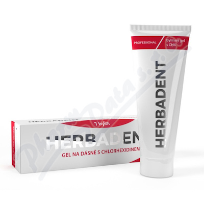 HERBADENT PROFES. bylin.gel na dsn Chlorhex. 25g