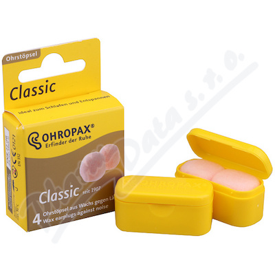 Chrni sluchu Ohropax Classic 4 ks