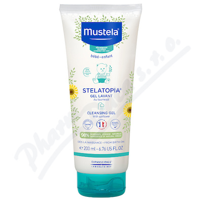 Mustela STELATOPIA istic gel atopick pok.200ml
