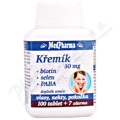 MedPharma Kemk 30mg+Biotin+PABA tbl.107