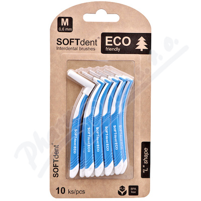 SOFTdent ECO mezizubn kartek zahnut 0.6mm 10ks