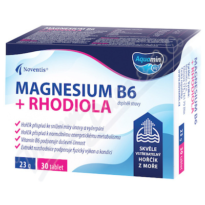 Magnesium B6 + Rhodiola tbl.30 obd.