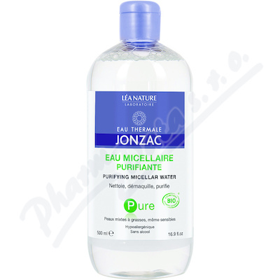 JONZAC PURE Micelrn voda smen ple BIO 500ml