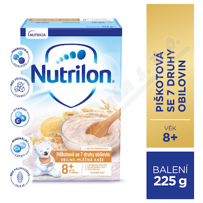 Nutrilon Obil.-ml.kae pik.7druh obilin 225g 8M+
