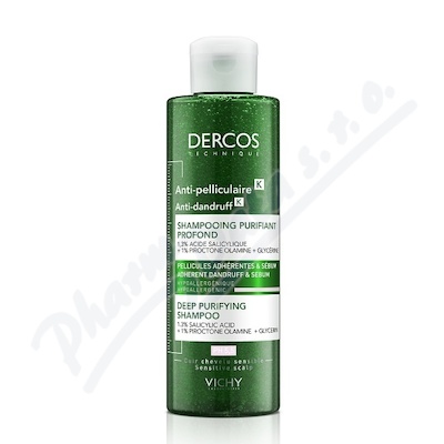 VICHY DERCOS Peelingov ampon proti lupm 250ml