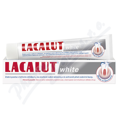 Lacalut white zubn pasta 75ml blc bez peroxidu