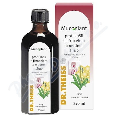 Mucoplant proti kali s jitrocel.a medem sir.250ml