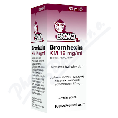 Bromhexin 8 KM kapky gtt.1x50ml 8mg-ml