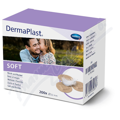 DERMAPLAST nplasti Soft kulat prmr 22mm 200ks