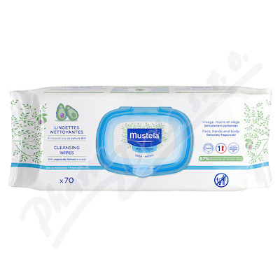 Mustela Jemn istic ubrousky 70ks repack