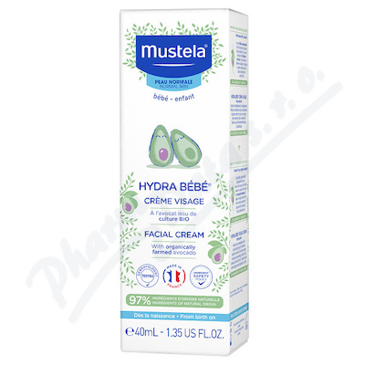 Mustela Hydratan krm na obliej 40 ml repack