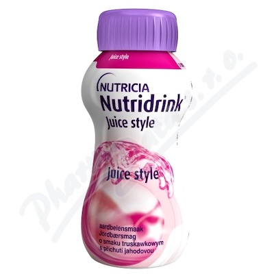 Nutridrink Juice style p.jahod. por.sol.4x200ml