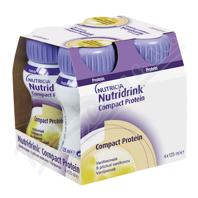 Nutridrink Compact Protein p.vanil.sol.4x125ml