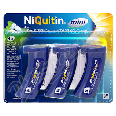 Niquitin mini 4mg pas.cmp.3x20ks exp.05/24