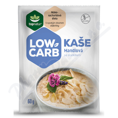 LOW CARB kae mandlov 60g TOPNATUR