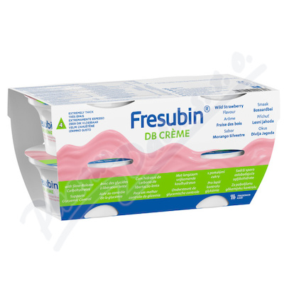 Fresubin DB creme lesn jahoda por.sol.4x200g
